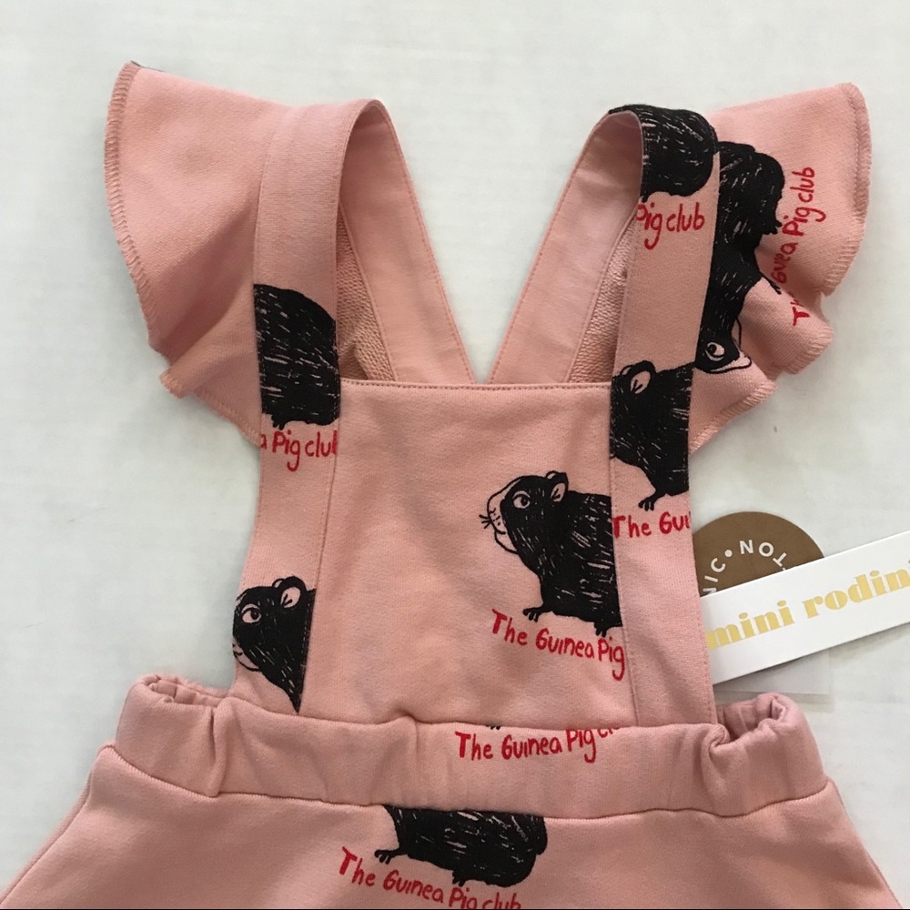 SOLD New Mini Rodini Guinea Pig Dress - pink - Picture 4 of 8